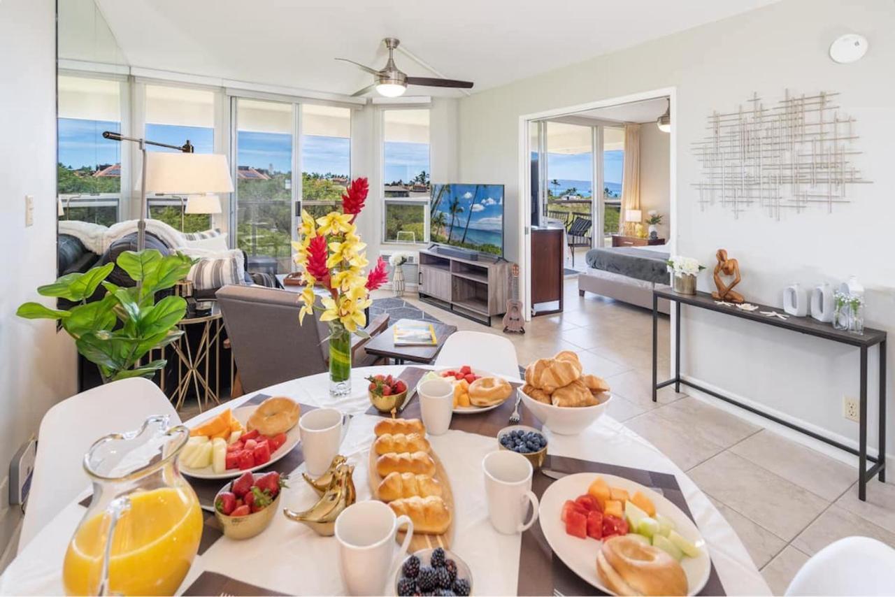 Penthouse 1 Bd King Suite With Ocean Views! Wailea  Exterior foto